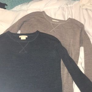 Gray and Tan sweater bundle!!